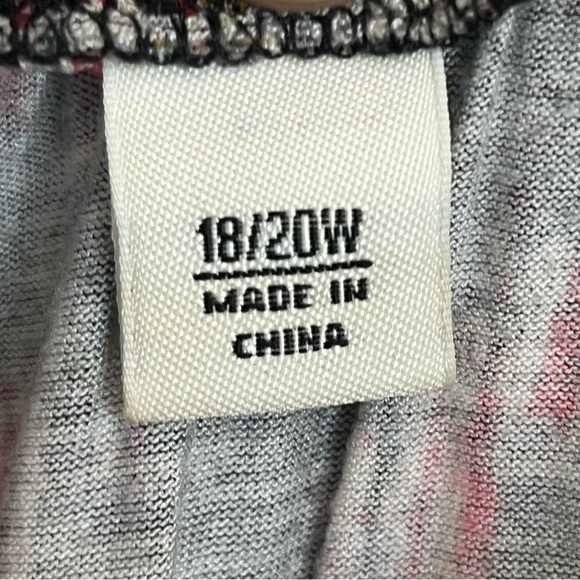 Women’s Cato Plus Size 18W Geometric Pattern Maxi Skirt Pull On Elastic Waist - Picture 5 of 10